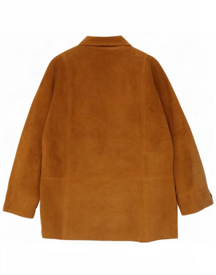 Jaqueta de camurça feminina Mabrun IT 48 XL bege