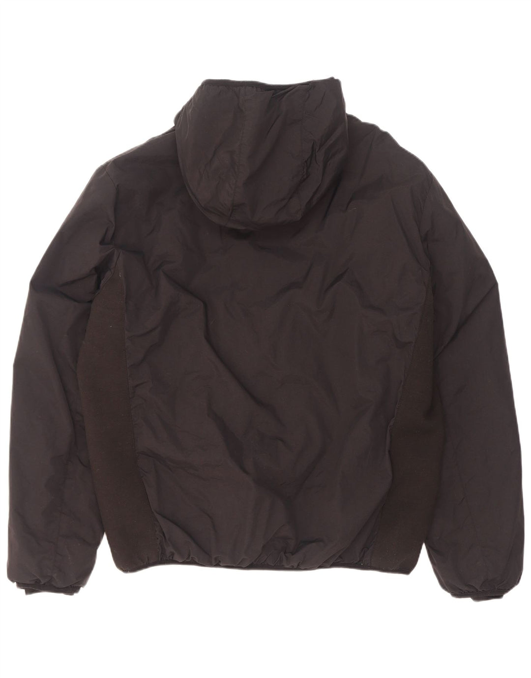 Jaqueta masculina acolchoada com capuz Kappa UK 44 2XL poliamida preta