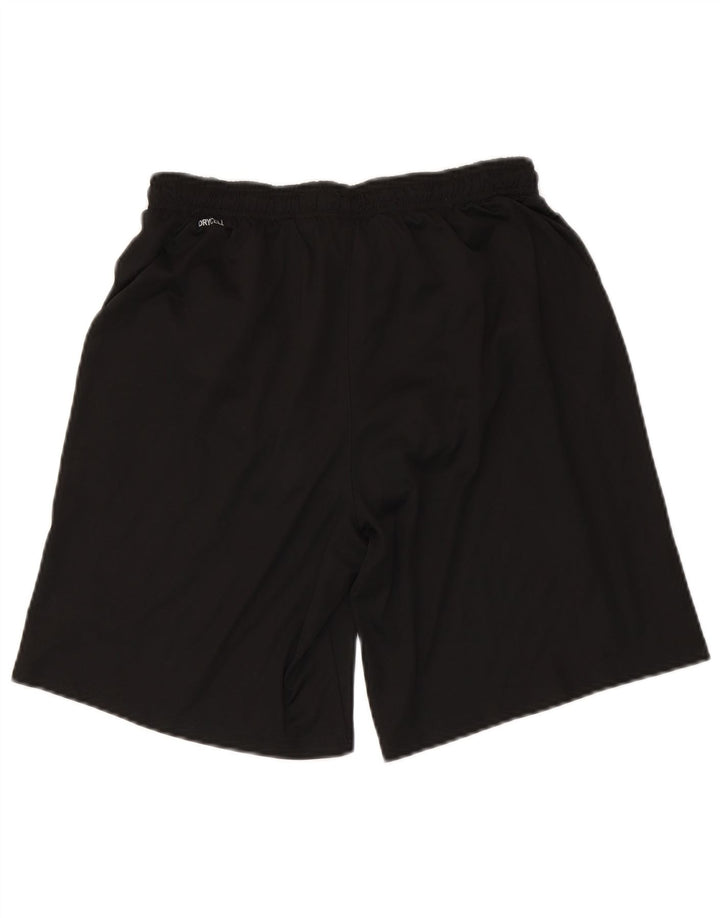 Shorts esportivos masculinos Puma médio preto poliéster
