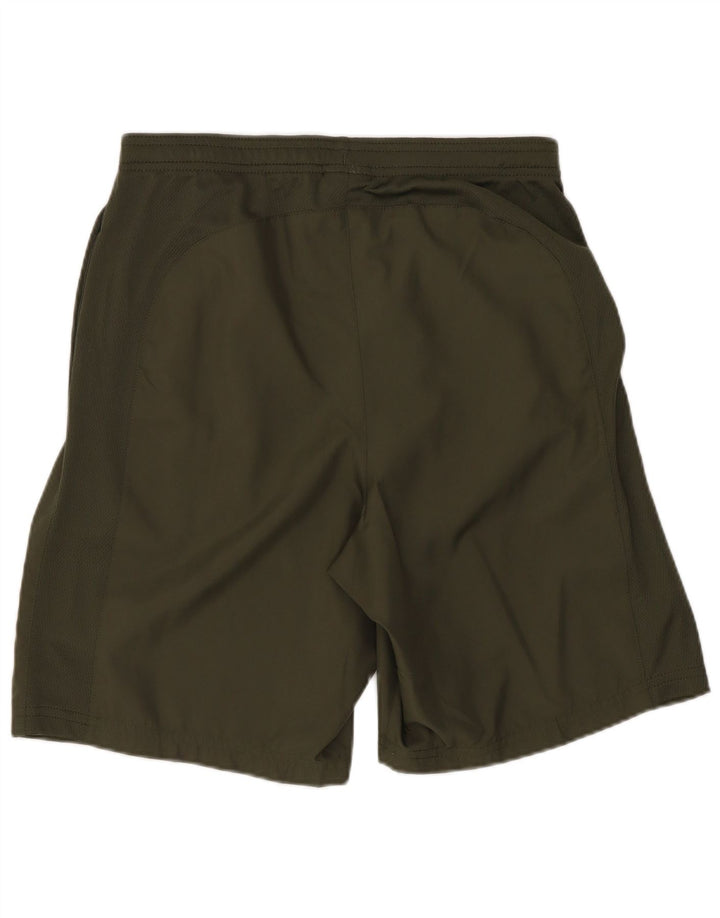 Shorts esportivos regulares masculinos Nike Graphic pequenos verdes de poliéster esportivos