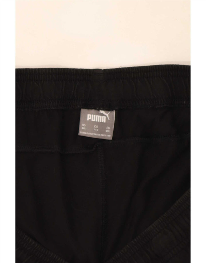 Shorts esportivos gráficos masculinos Puma 2XL algodão preto