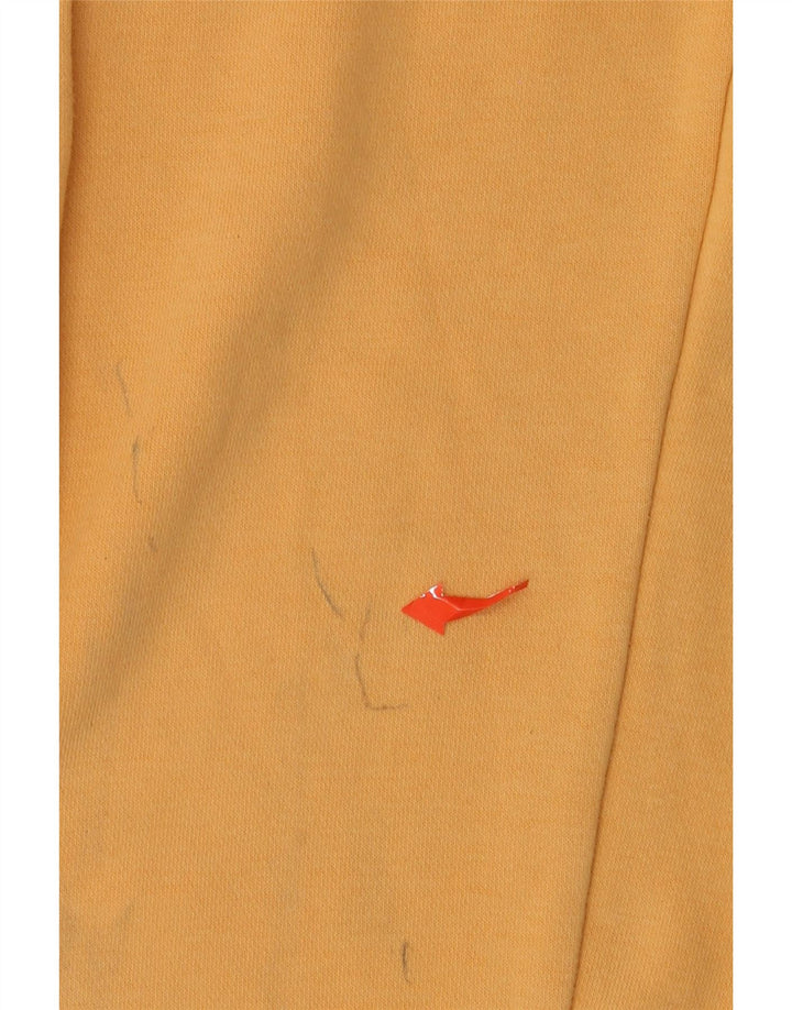 ADIDAS Womens Tracksuit Calças Joggers UK 6 XS Amarelo Algodão