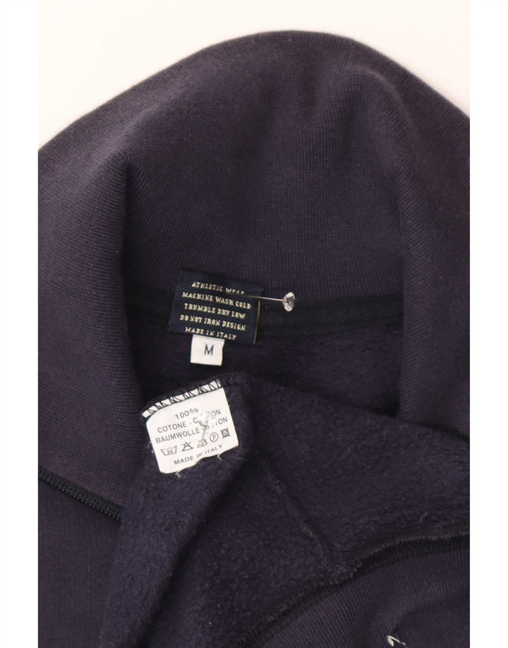 Jaqueta masculina de agasalho Franklin & Marshall médio azul marinho colorblock