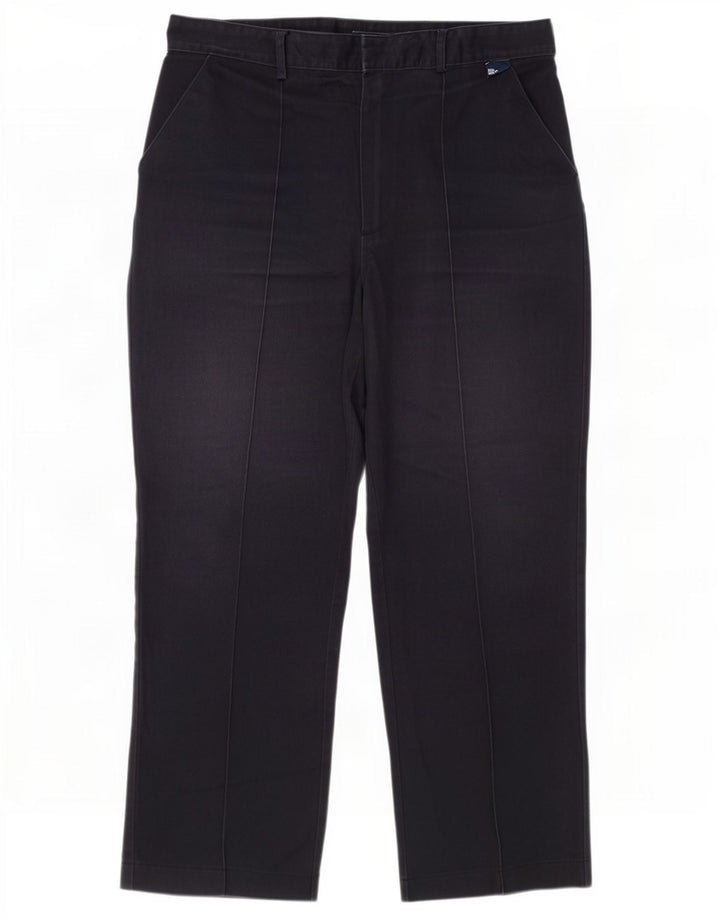Calças cargo retas masculinas Dickies W38 L28 poliéster azul marinho