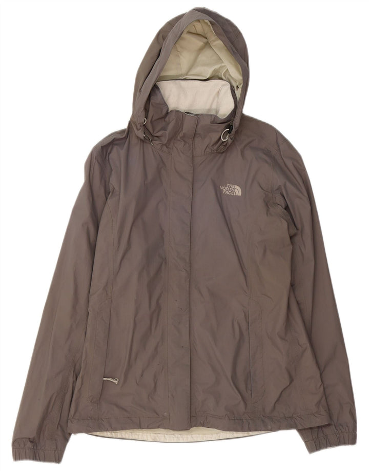Jaqueta de chuva feminina com capuz THE NORTH FACE Hyvent Reino Unido 14 cinza médio
