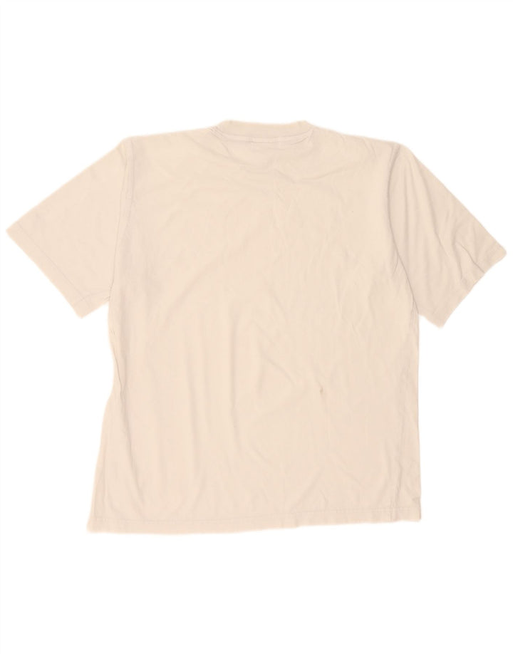 Adidas Mens Camiseta Top Médio Branco