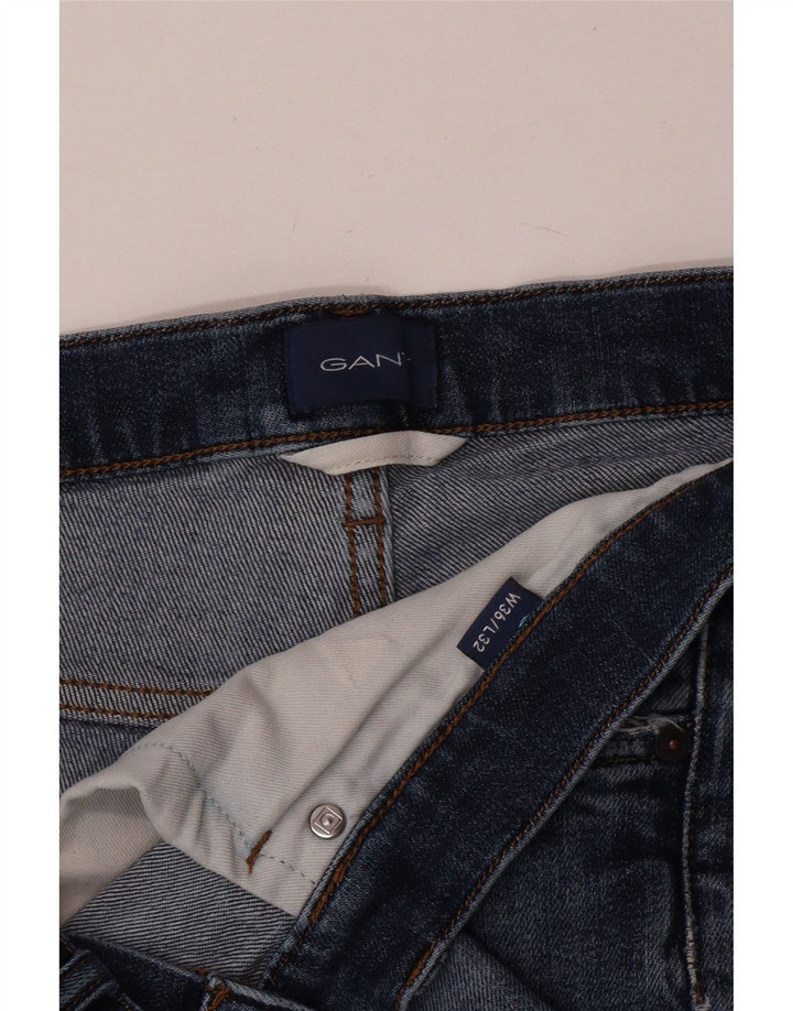Jeans Slim Masculino Gant W36 L32 Azul