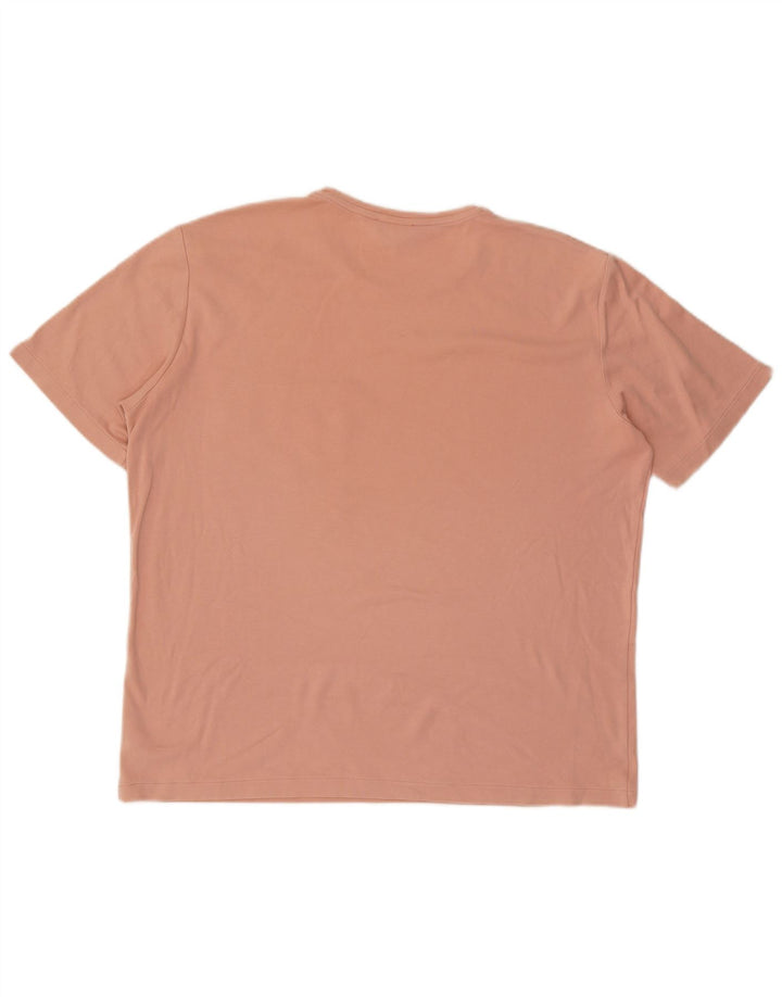 Cos Camiseta Masculina Top Grande Algodão Rosa