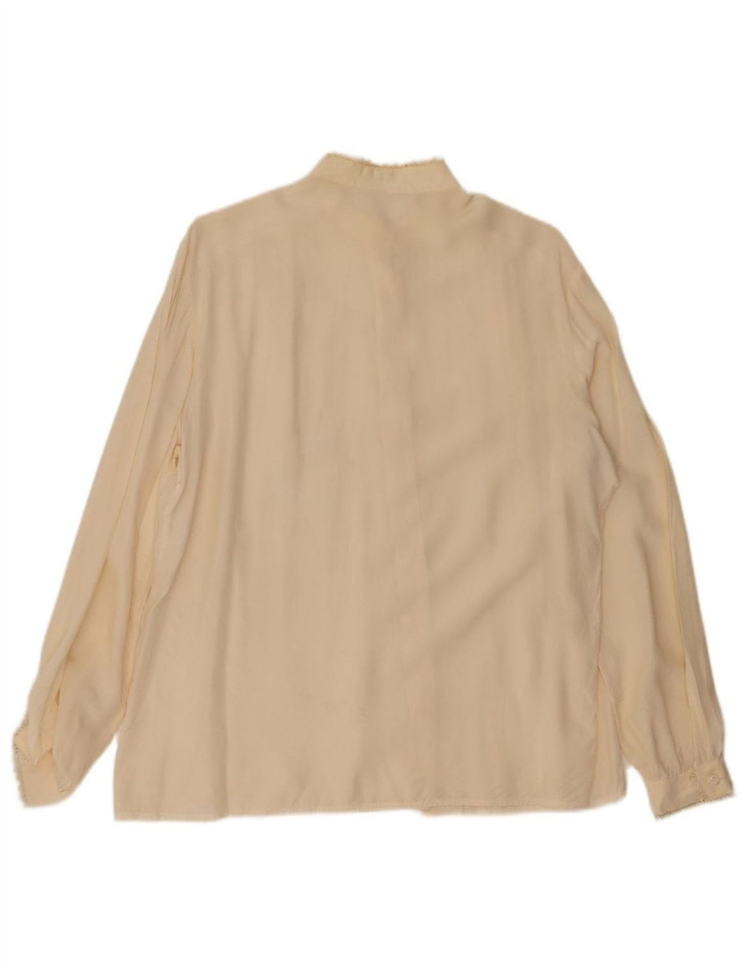 Blusa feminina VINTAGE UK 18 XL branco