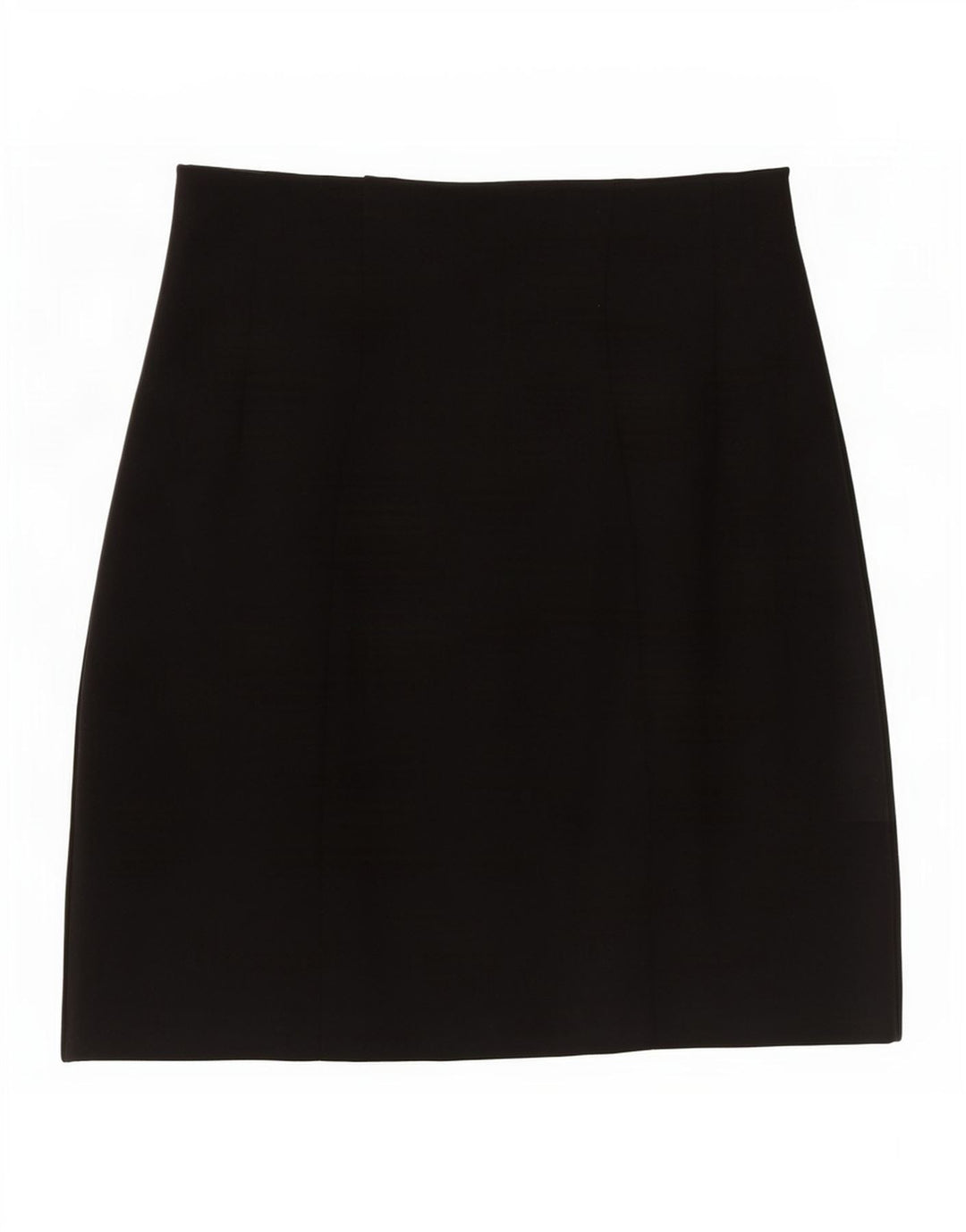 Minissaia feminina Marks & Spencer Reino Unido 10 pequena W27 viscose preta