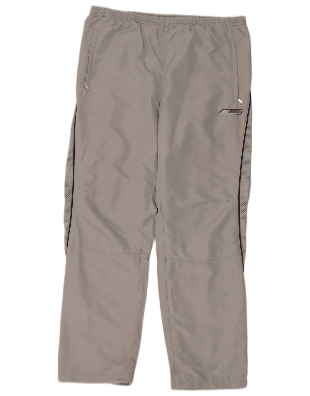 Calça de treino Adidas Womens Climacool cinza médio poliéster