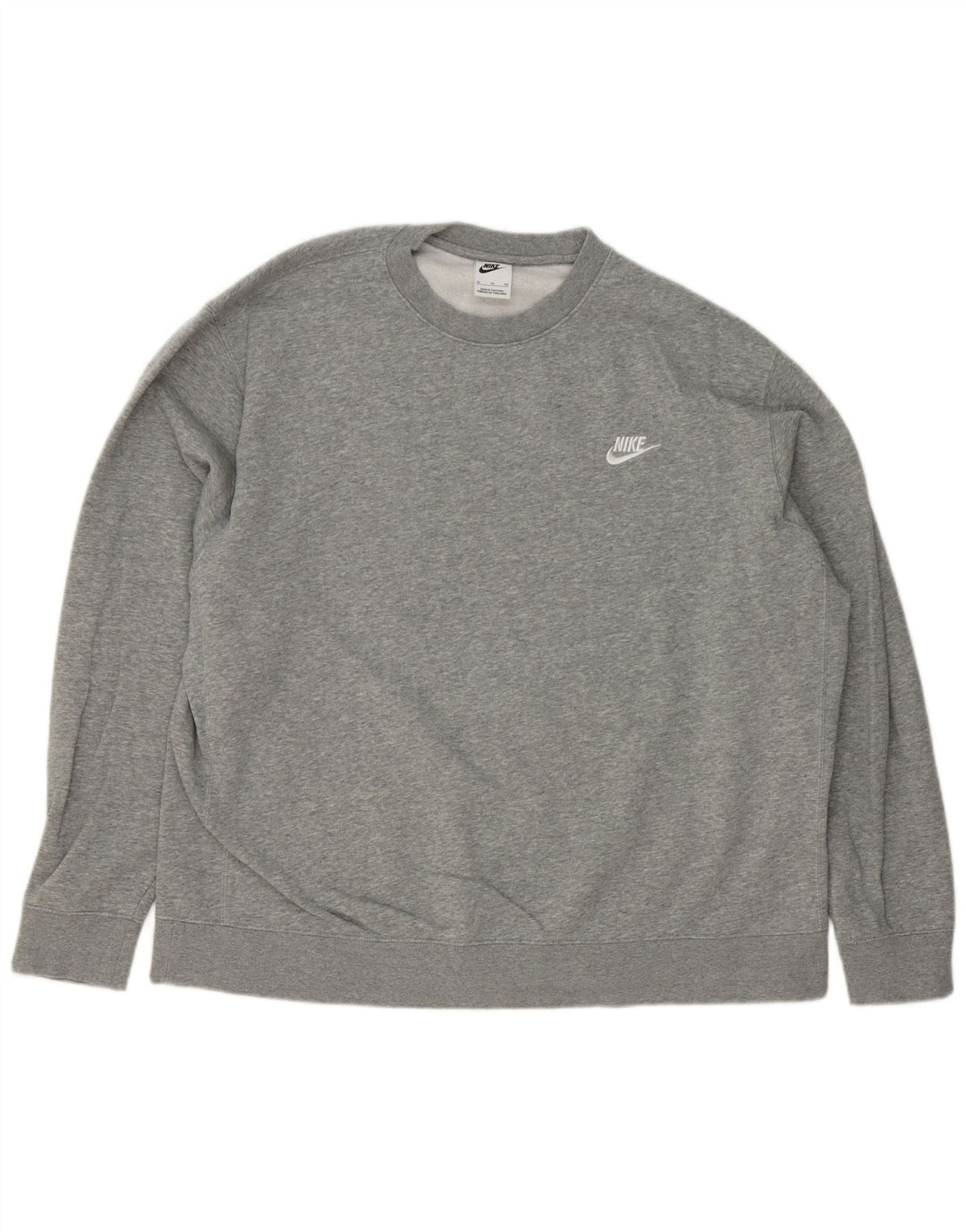 Moletom masculino Nike Jumper XL cinza algodão