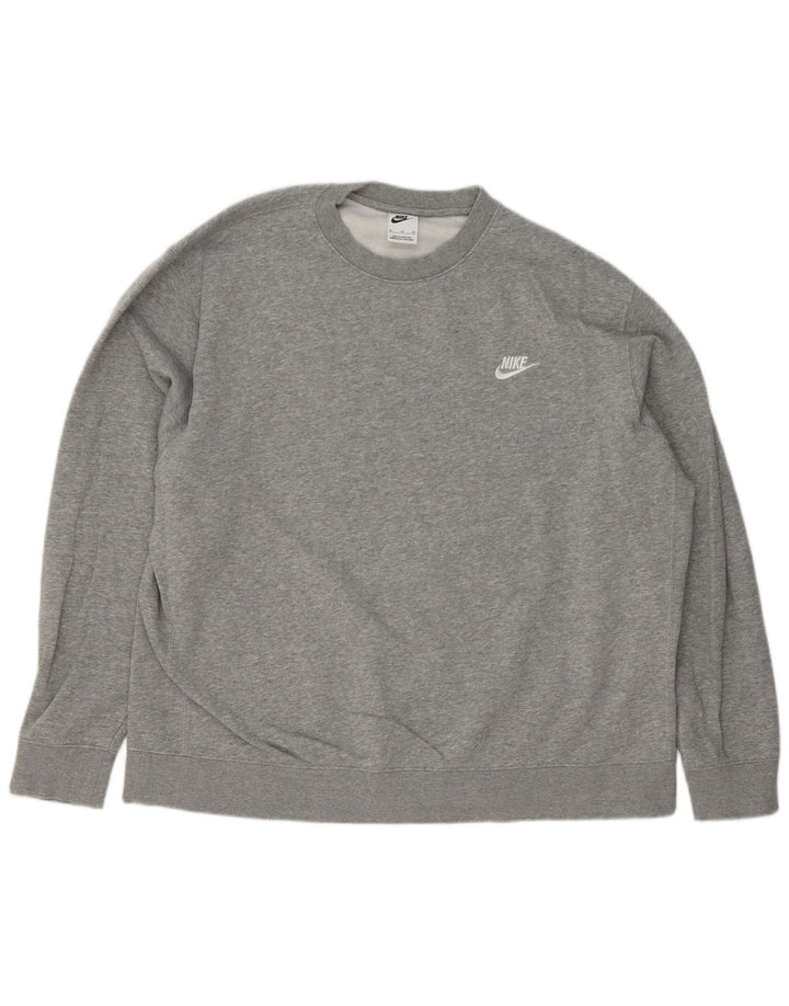 Moletom masculino Nike Jumper XL cinza algodão