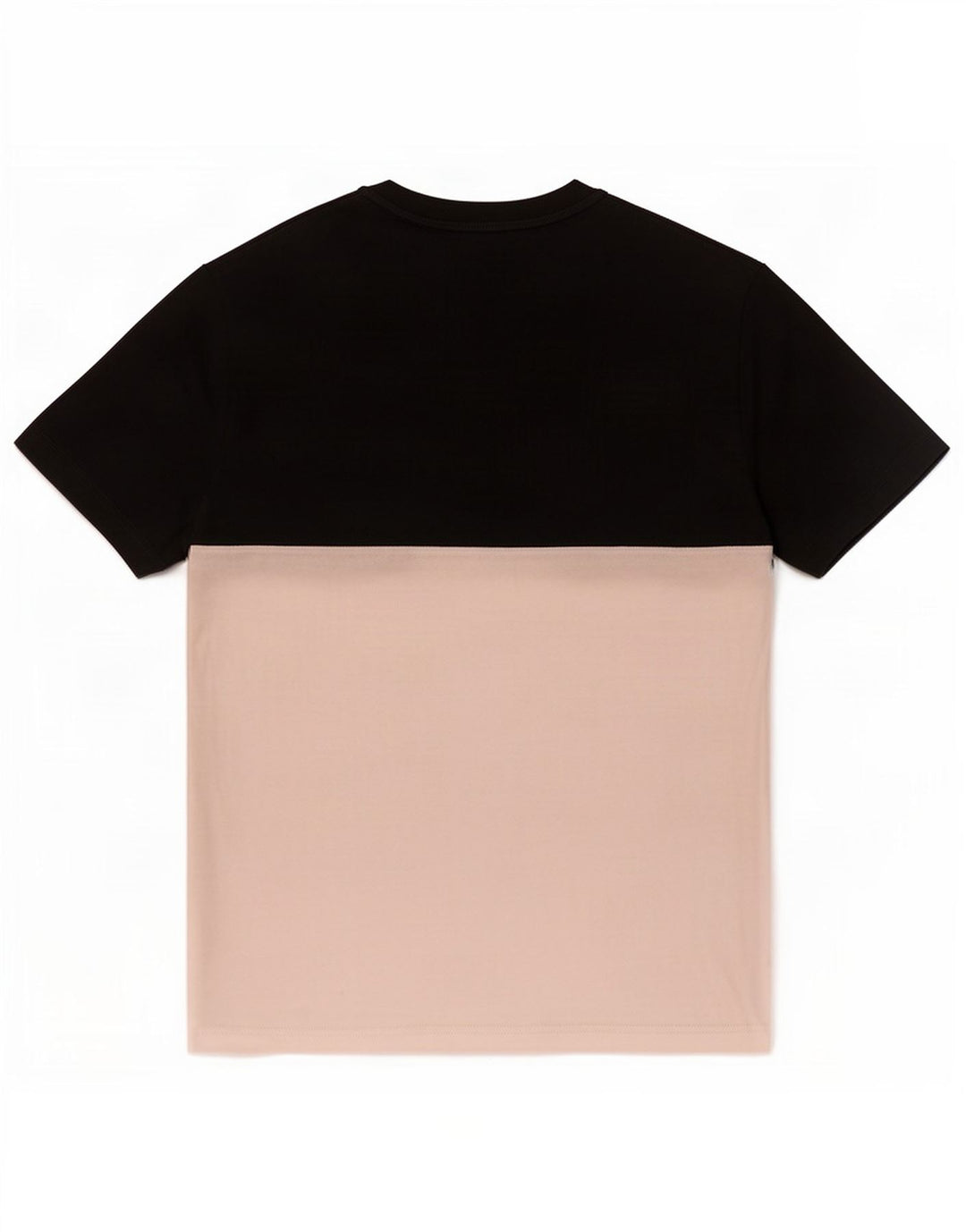 Camiseta gráfica masculina Champion Top médio preto colorblock