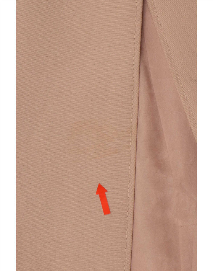 Casaco impermeável feminino vintage IT 48 XL bege