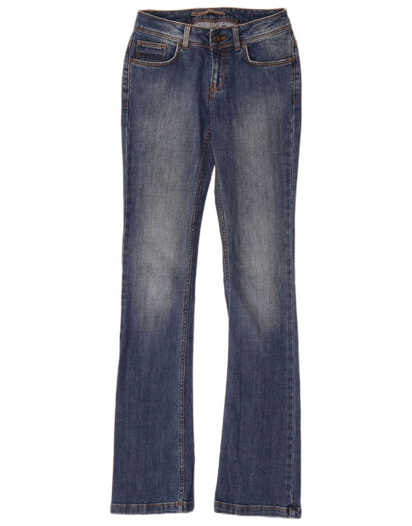 Zara Jeans Bootcut Feminino EU 34 2XS W24 L35 Azul Algodão