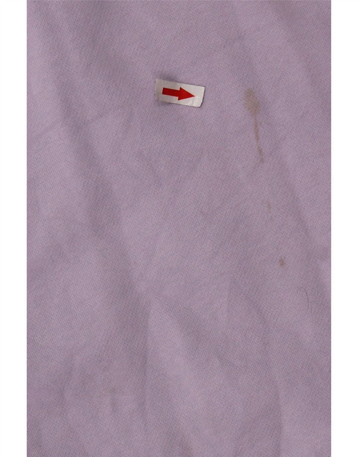 Nike masculino solto ajuste moletom jumper pequeno algodão roxo