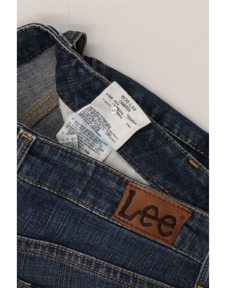 Lee Womens Cameron Bootcut Jeans W30 L30 Azul Algodão