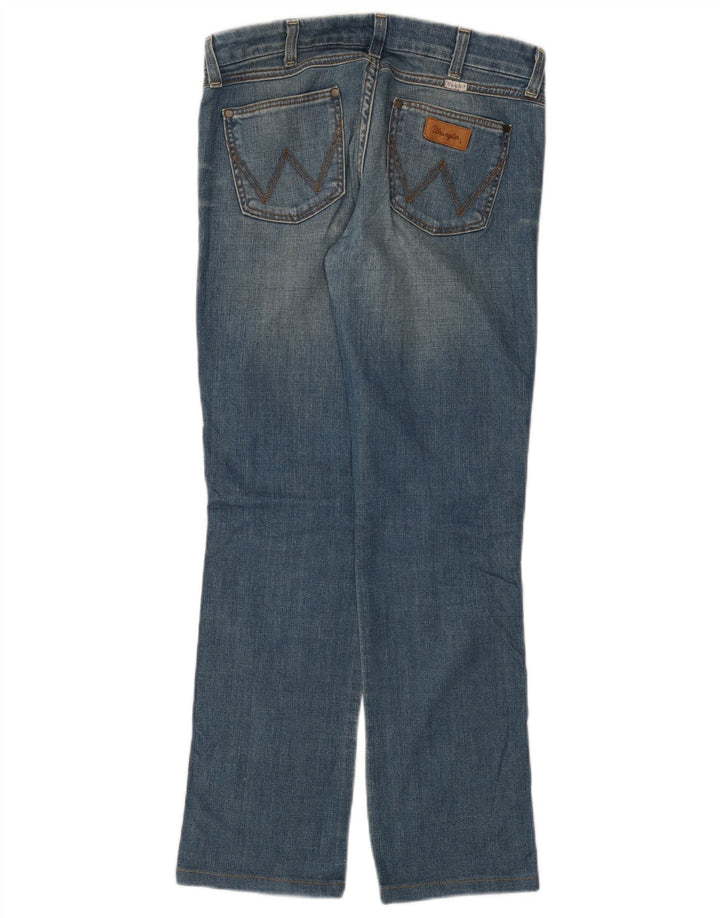 Wrangler Feminino Sofia Bootcut Jeans W29 L30 Azul Algodão