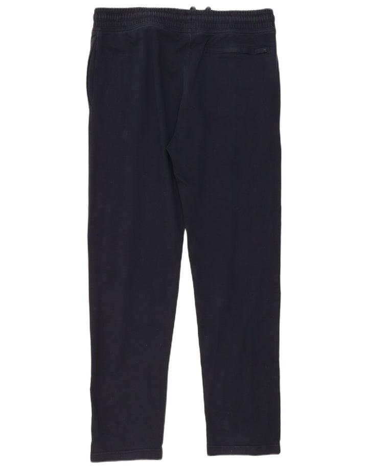 Calça de treino masculina Marks & Spencer médio azul marinho algodão