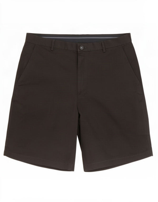 Dockers Mens Chino Shorts Grande W36 Poliéster Preto
