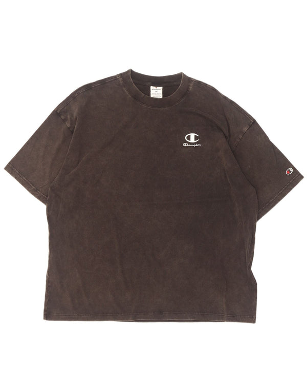 Camiseta masculina Champion Top 2XL algodão preto