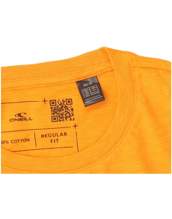 Camiseta masculina O'Neill Regular Fit Top Médio Algodão Laranja