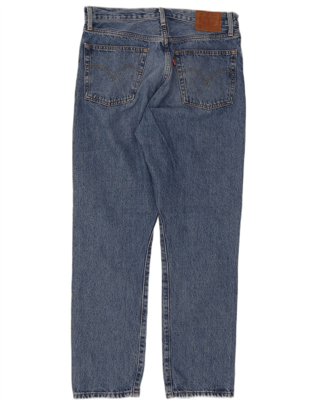 Levi's Masculino 501 Straight Jeans W30 L28 Azul Algodão