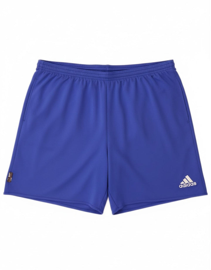 Adidas Masculino Climalite Sport Shorts Grande Azul Poliéster