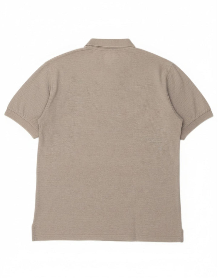 Camisa polo masculina DIADORA algodão cinza médio