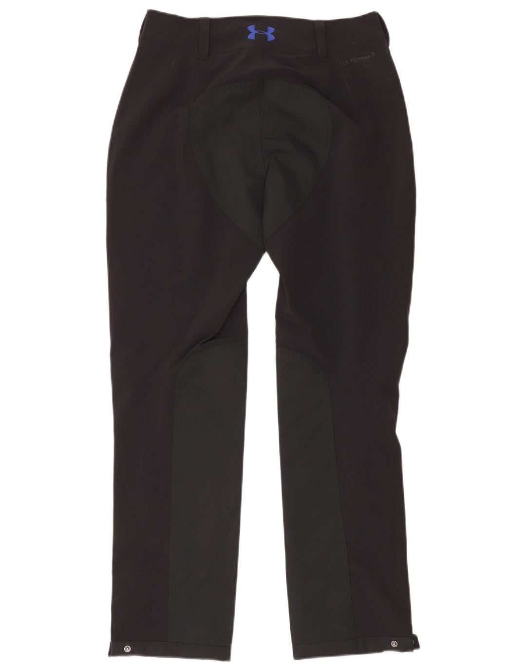 Under Armour Calça feminina reta casual US 6 médio W32 L30 preta