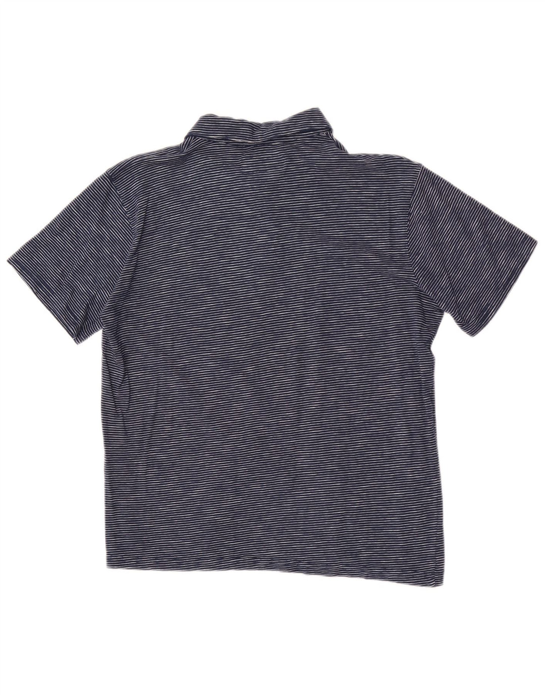 Camisa polo masculina Carrera pequena listrada azul marinho