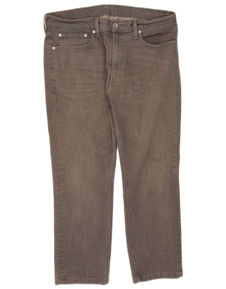 Levi's Masculino 511 Cropped Slim Jeans W36 L25 Cinza Algodão