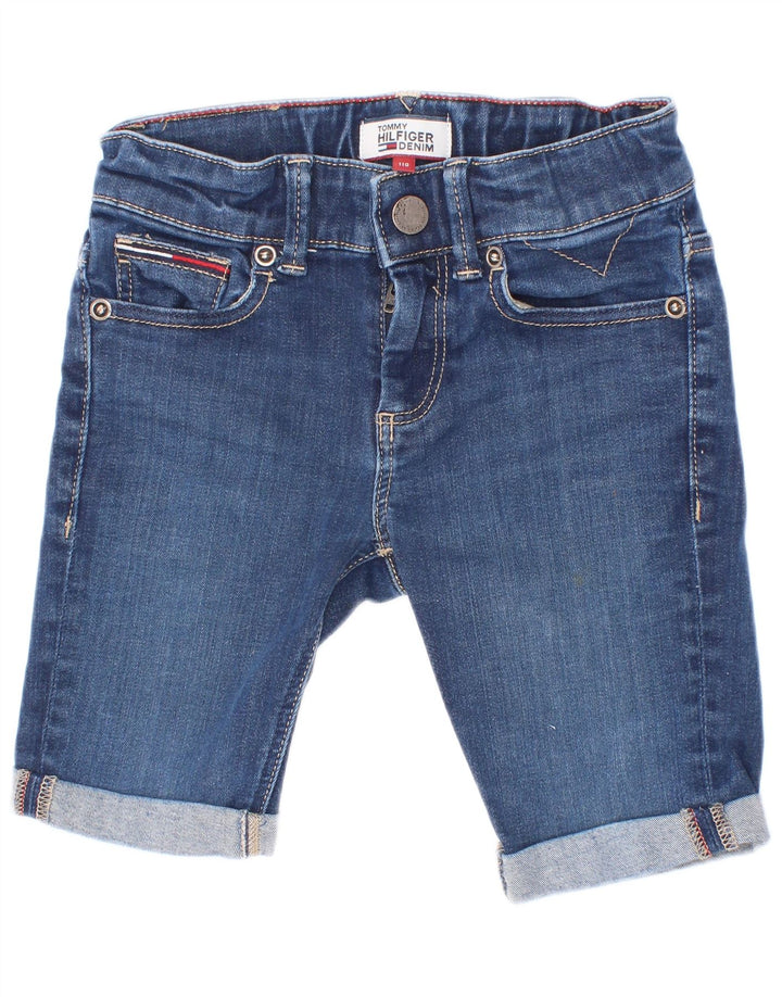 Tommy Hilfiger Meninos Shorts Jeans 4-5 Anos W20 Azul