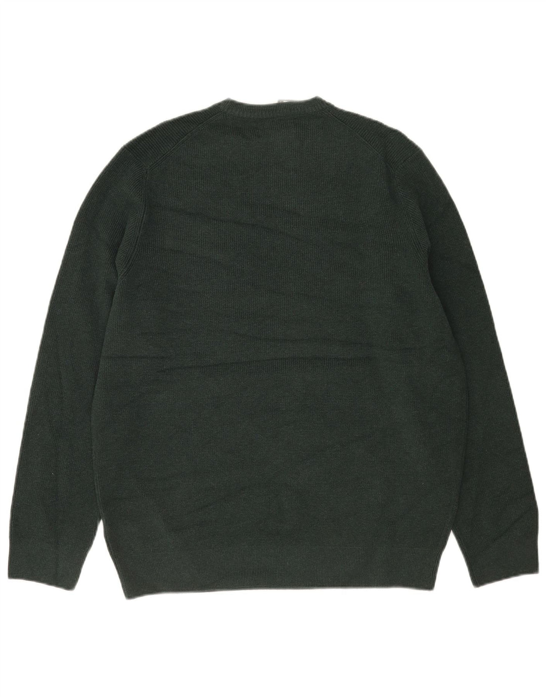 Suéter masculino Marks & Spencer com gola redonda XL poliéster verde