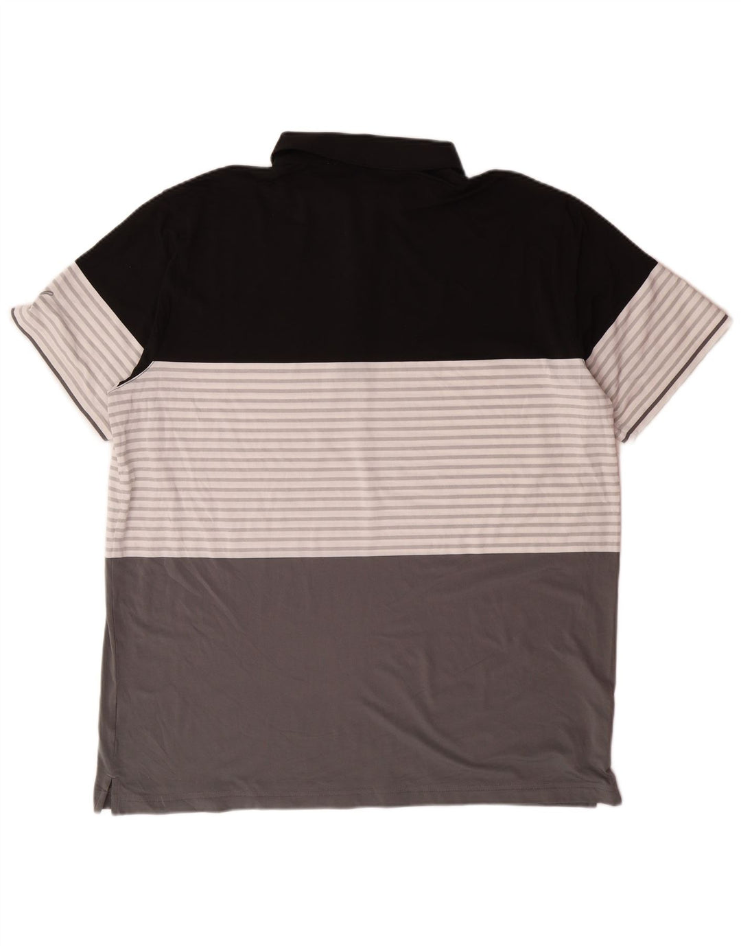 Camisa polo masculina PUMA 2XL cinza bloco colorido