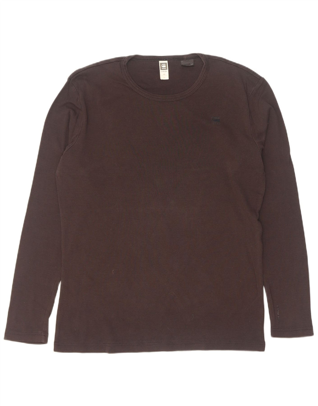 G-Star Mens Top Manga Longa XL Algodão Preto