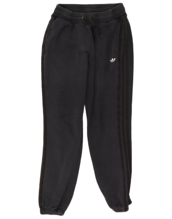Adidas Mens Treino Calças Joggers Médio Azul Marinho Algodão