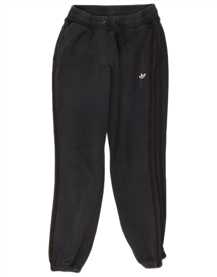 Adidas Mens Treino Calças Joggers Médio Azul Marinho Algodão