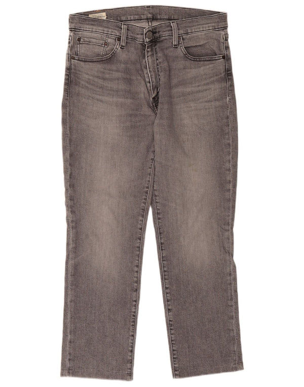 Calça Jeans Levis 511 Slim Masculina W33 L32 Cinza Algodão