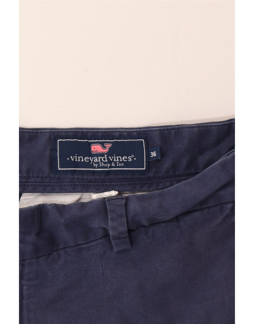 Shorts Chino masculino Vineyard Vines W36 grande azul marinho