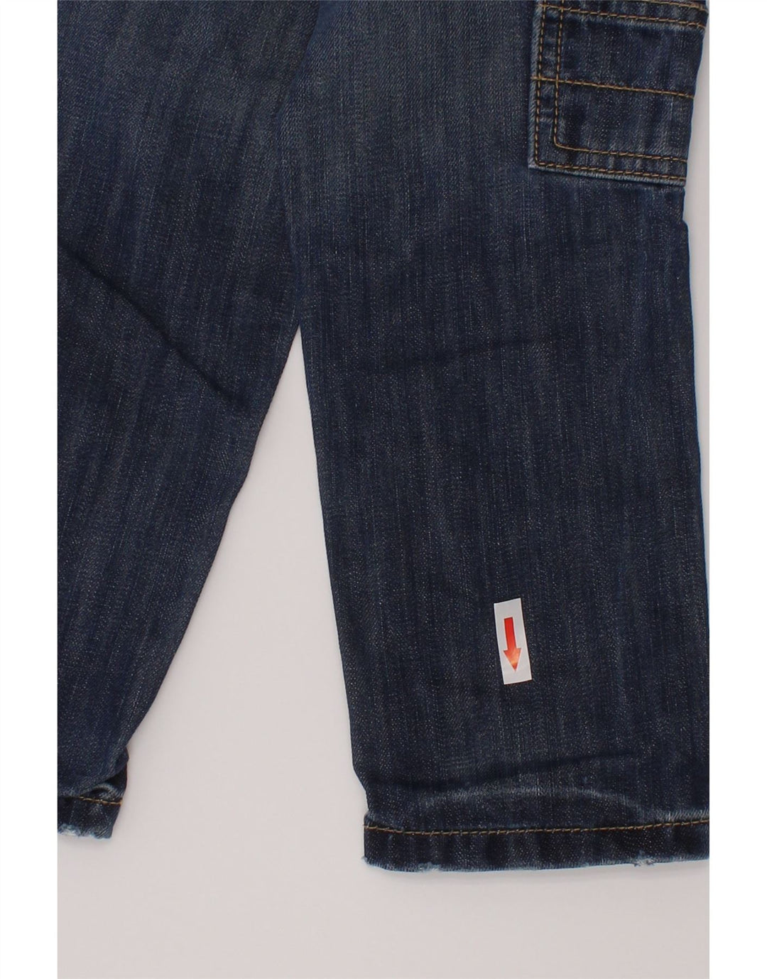 TOMMY HILFIGER Jeans Cargo Straight para bebês meninos 18-24 meses W20 L12 Azul