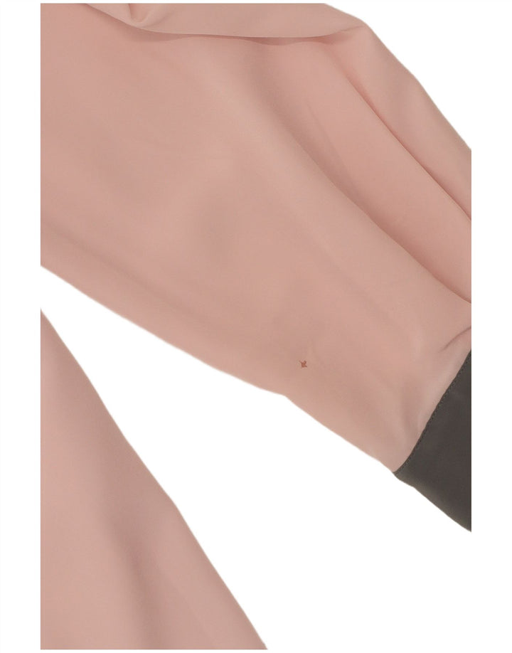 Blusa feminina Frankenwalder EU 42 grande bloco colorido rosa poliéster