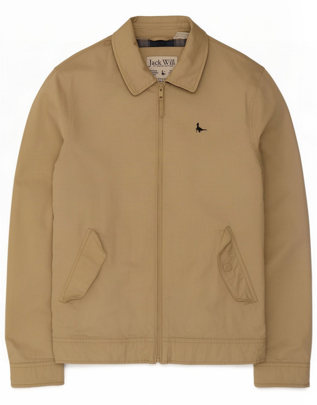 Jack Wills Mens Bomber Jacket UK 34 XS Beige