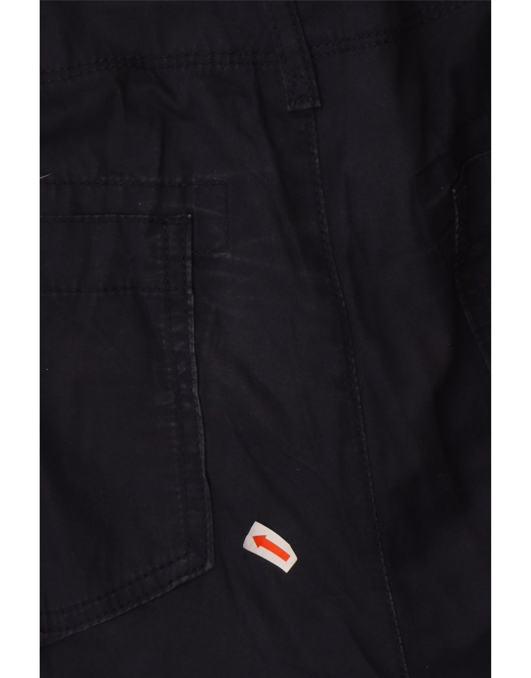 Shorts cargo feminino EDDIE BAUER EUA 12 grande W38 algodão azul marinho