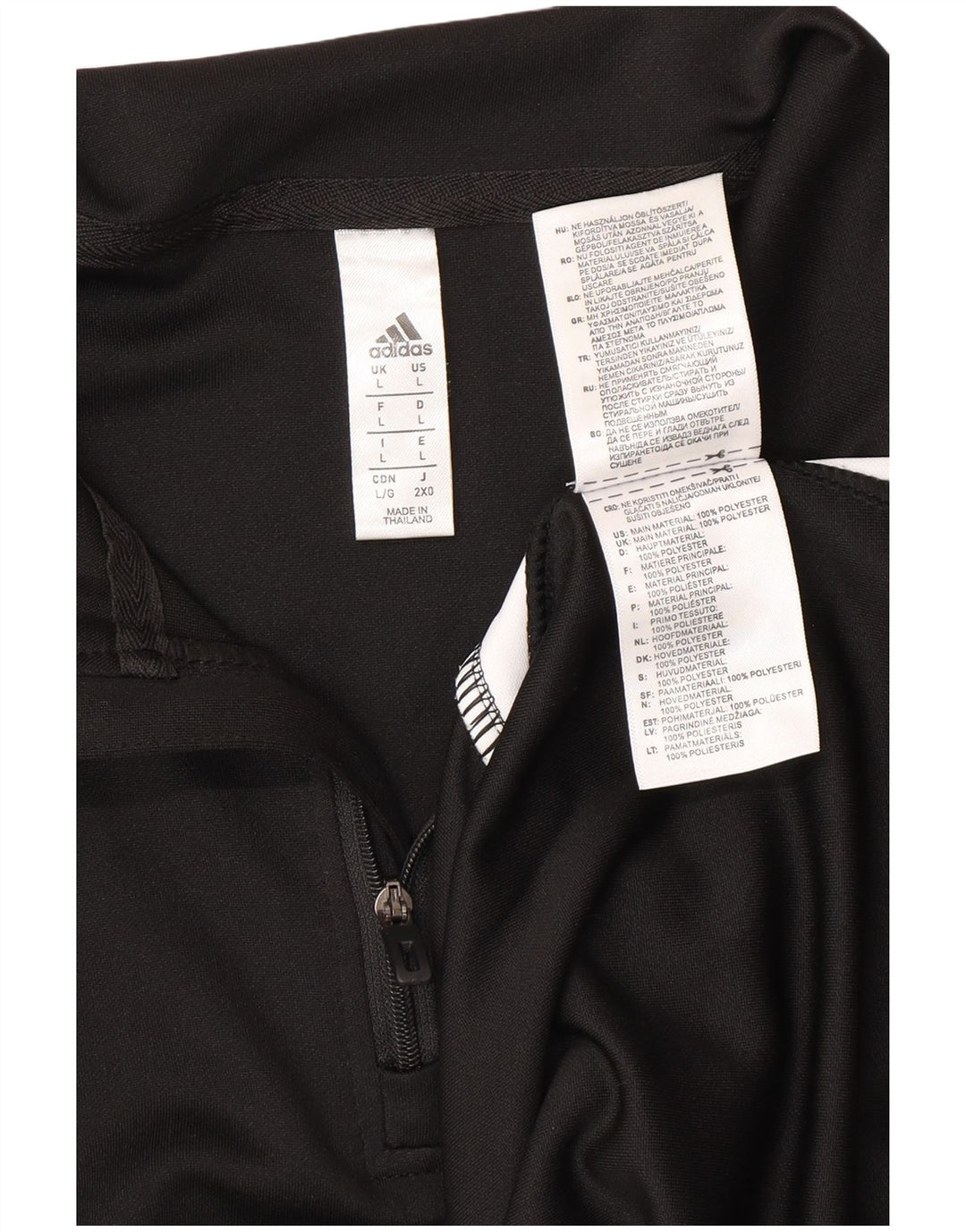 ADIDAS Masculino Aeroready Pulôver Treino Top Grande Bloco Colorido Preto