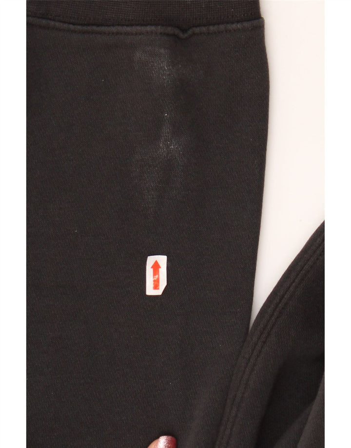 NIKE Masculino Crusaders Graphic Hoodie Jumper 3XL Algodão Preto