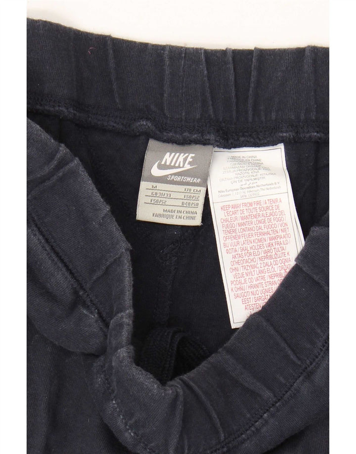 Calça de treino masculina Nike médio azul marinho algodão