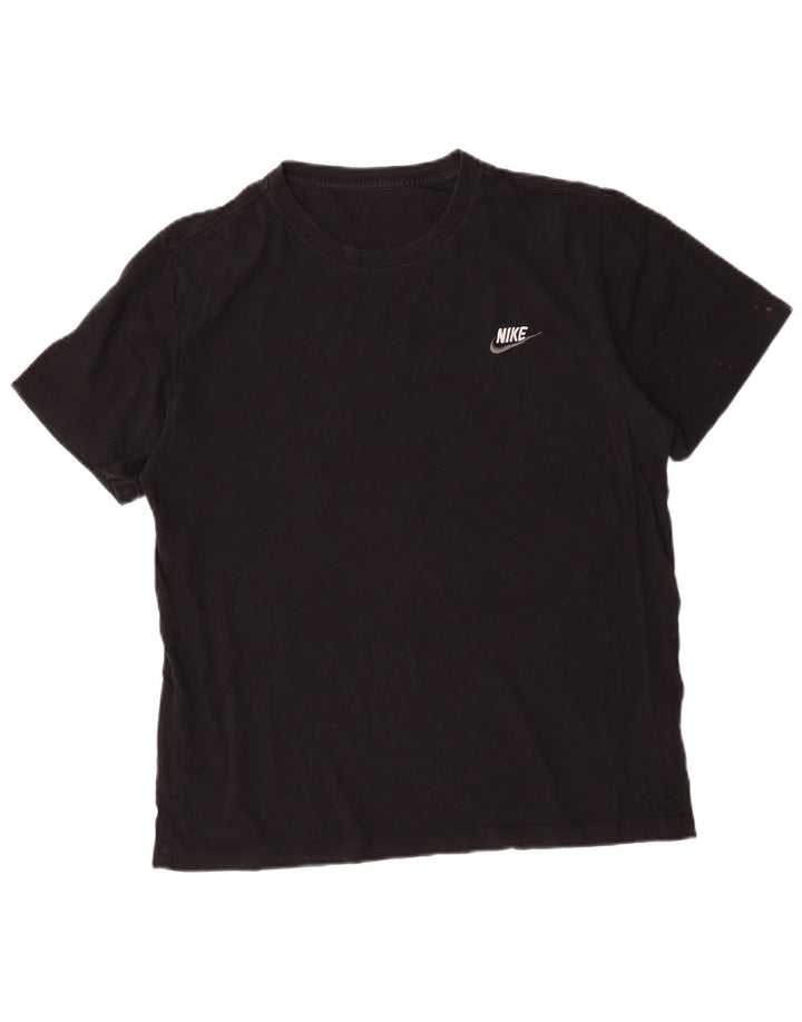 Camiseta masculina Nike grande algodão preto