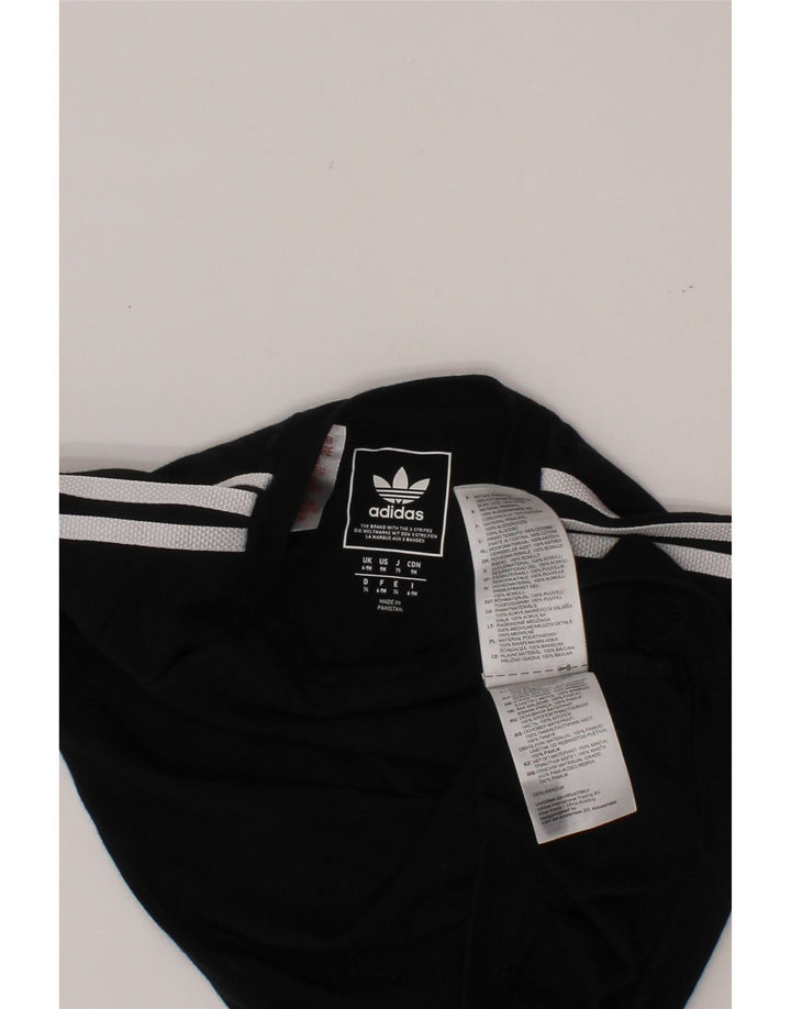 Camiseta Adidas Bebê Menino 6-9 Meses Algodão Preto
